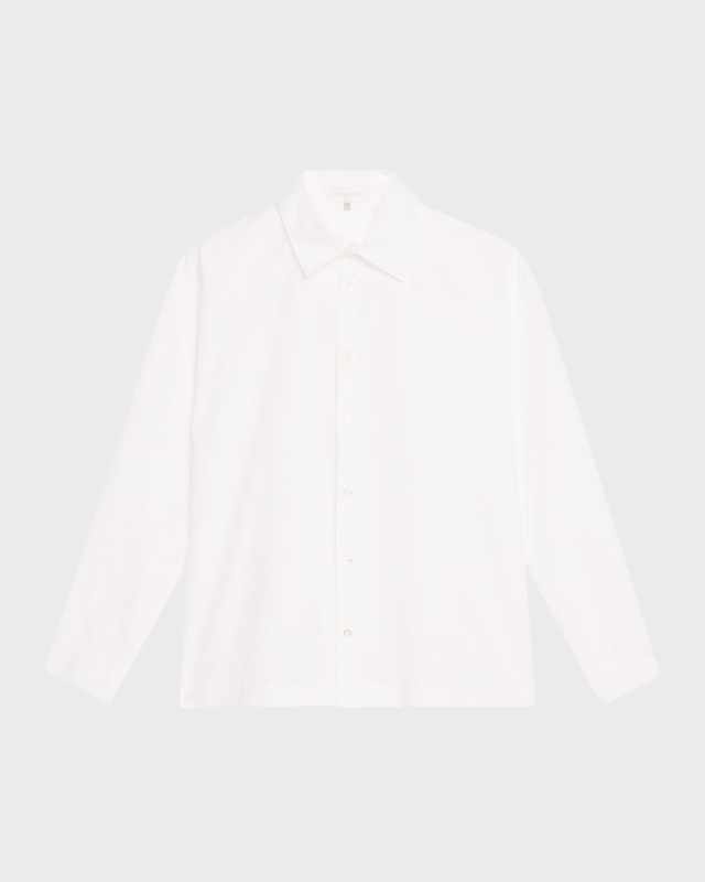 Slim Shirt with Collar (Regular Length)